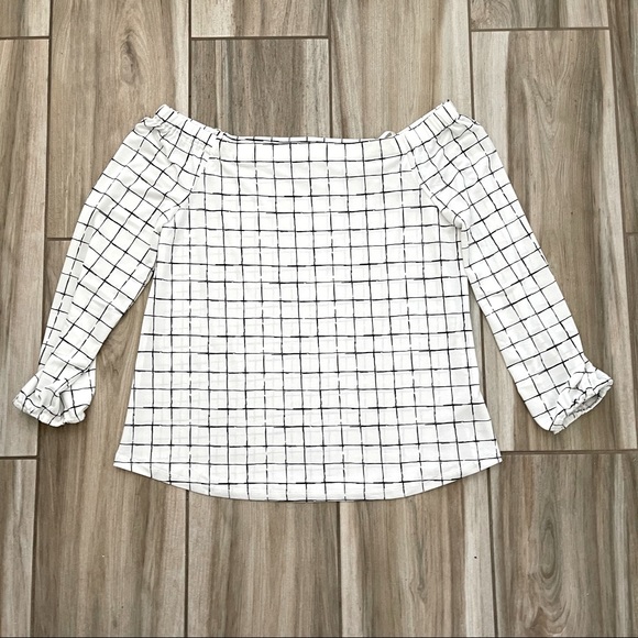 MINE SQUARES BLOUSE - Picture 2 of 4